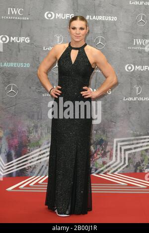 Oksana Masters bei der 20. Laureus Sports Awards 2020 A Berlino, 17.02.2020 Foto Stock