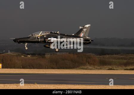 Raf Valley Hawk T2 22-01-2020 Foto Stock