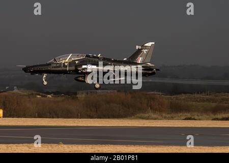 Raf Valley Hawk T2 22-01-2020 Foto Stock