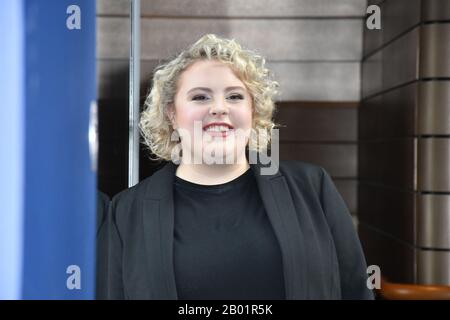 Photocall: "Hairspray the Musical" con Rita Simons, Paul Merton, Lizzie Bea, Michael Ball e Marisha Wallace al Boulevard Theatre, 18th febbraio 2020, Londra, Regno Unito. Foto Stock