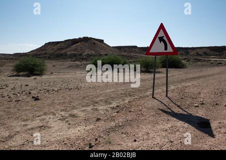 Fuoristrada in Namibia Foto Stock