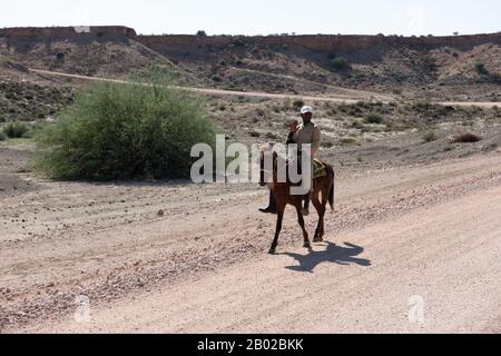 Fuoristrada in Namibia Foto Stock