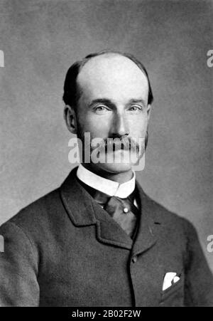 Il 21 febbraio 1891 Lord Lansdowne, il viceré britannico dell'India, ordinò J.W. Quinton, il capo commissario di Assam, riconosce Kullachandra come il re di Manipur e arresta Jubaraj Tikendrajit. Questo segnò l'inizio della guerra anglo-Manipur del 1891. La guerra anglo-Manipur (1891) vide la conquista di Manipur dalle forze indiane britanniche e l'incorporazione del piccolo regno di Assamese all'interno del Raj britannico. Successivamente Manipur divenne uno Stato principesco sotto tutela britannica. Foto Stock