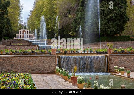 Shahzadeh Garden A Mahan, Iran Foto Stock