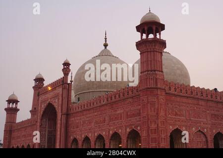 La Moschea Badshahi, Lahore-Pakistan Foto Stock