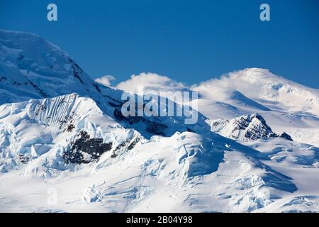 Scenario antartico sulla penisola di Arctowski, Antartide. Foto Stock