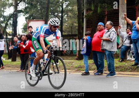 ciclista in guatemalteco tour vuelta ciclitica a guatemala 2019 Foto Stock