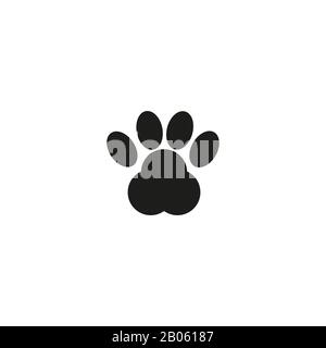 stampa di zampe animali. illustrazione vettoriale astratto eps 10 Illustrazione Vettoriale