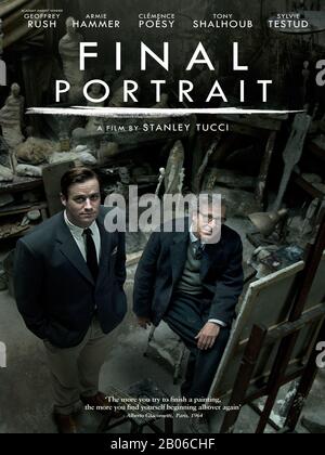 Data di uscita: 23 marzo 2018 TITOLO: Final Portrait CASA DI PRODUZIONE: Sony Pictures Classics DIRECTOR: Stanley Tucci PLOT: La storia del pittore e scultore svizzero Alberto Giacometti. Protagonisti: Geoffrey Rush, Armie Hammer, Tony Shalhoub. (Credit Image: © Sony Pictures Classics/Entertainment Pictures) Foto Stock