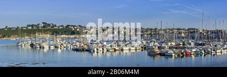 Porto di Camaret-sur-Mer, Dipartimento di Finistere, Francia Foto Stock