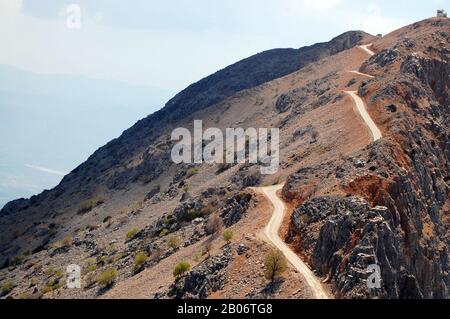 Strada di Montagna Foto Stock