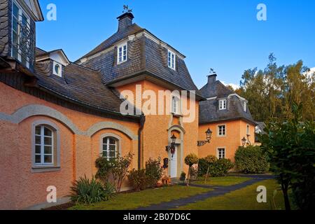 Haus Fuechten, Germania, Renania Settentrionale-Vestfalia, Sauerland, Ense Foto Stock