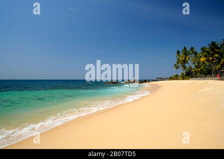 Sri Lanka, Galle, Spiaggia Di Unawatuna Foto Stock