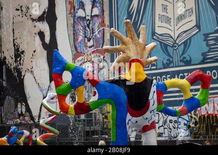 Fontana Stravinsky Parigi Francia Foto Stock