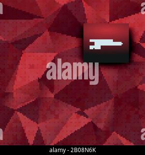 Abstract nuovo design esagoni Illustrazione Vettoriale