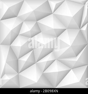 Mosaico chiaro vettore poligonale sfondo grafico moderno. Disegno poligonale astratto, grafico geometrico triangolo poligonale illustrazione Illustrazione Vettoriale