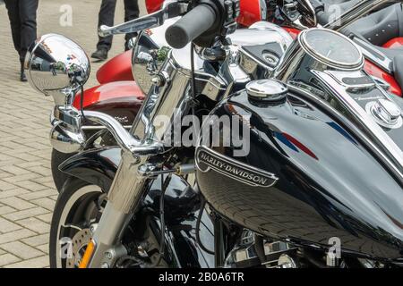 Harley-Davidson Reading, Berkshire, Inghilterra Foto Stock