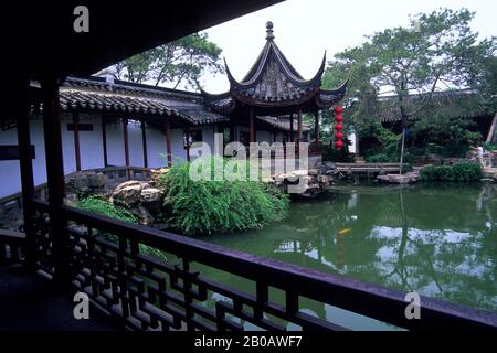 CINA, NEI PRESSI DI SHANGHAI, SUZHOU, 'MISTER OF THE NETS' GARDEN Foto Stock