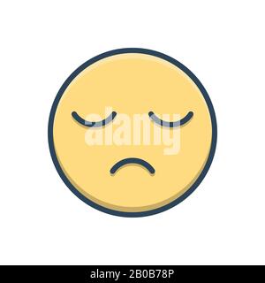 Illustrazione per Sleepy Illustrazione Vettoriale