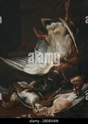 Jan Fyt, Still Life with Dead Birds, 1609-1661, olio su tela, 26" x 19 1/2 in. (66 cm. x 49,5 cm.) Foto Stock