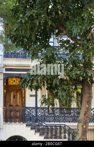 Australian Housing Styles, Victorian, Potts Point, Sydney. Foto Stock