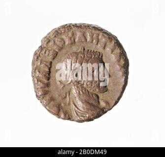 Egitto, moneta, tetraradrachm, Diocleziano, metallo, trilione, diam., 17 mm, peso, 5,93 gr, periodo greco-romano, epoca imperiale romana 288-289, Egitto Foto Stock