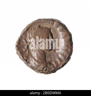 Egitto, moneta, tetraradrachm, Diocleziano, metallo, trilione, diam., 16 mm, peso, 6,80 gr, periodo greco-romano, epoca imperiale romana 287-288, Egitto Foto Stock