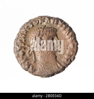 Egitto, moneta, tetraradrachm, Diocleziano, metallo, trilione, diam., 18 mm, peso, 6,82 gr, periodo greco-romano, epoca imperiale romana 285-286, Egitto Foto Stock