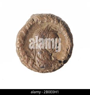 Egitto, moneta, tetraradrachm, Diocleziano, metallo, trilione, diam., 18 mm, peso, 8,51 gr, periodo greco-romano, epoca imperiale romana 288-289, Egitto Foto Stock