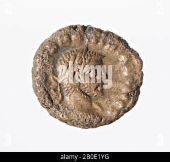 Moneta, tetraradrachm di Maximianus, anno 5, Vz: Busto imperiale r., Drappeggio, [UN KMA Foto Stock