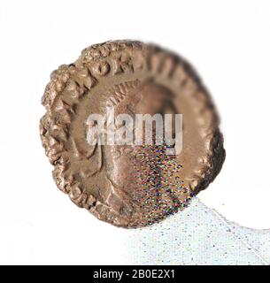 Moneta, tetraradrachm di Diocleziano, anno 2, Vz: Busto imperiale r., Drappeggio, [AKGO Foto Stock