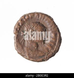 Moneta, tetraradrachm di Diocleziano, anno 4, Vz: Busto imperiale r., Drappeggio, [AKG OU Foto Stock