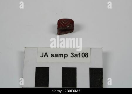 Antico Vicino Oriente, tallone, pietra, 1,2 x 1 x 0,8 cm, periodo di Uruk -3800, -3100 a.C., Siria Foto Stock