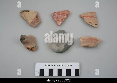 Antico Vicino Oriente, stoviglie, terracotta, W 5,5 cm, posizione, Palestina Foto Stock