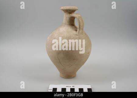 Periodo romano olandese, brocca, terracotta, h, 19 cm, diam, 12 cm, romano, Olanda, Limburgo, Heerlen, Heerlen Foto Stock