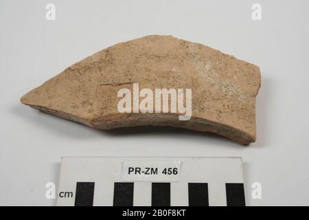 Olanda periodo romano, anfora, frammento, terracotta, 5,5 x 14 x 3,2 cm, romano, olandese, Utrecht, Bunnik, Vechten Foto Stock