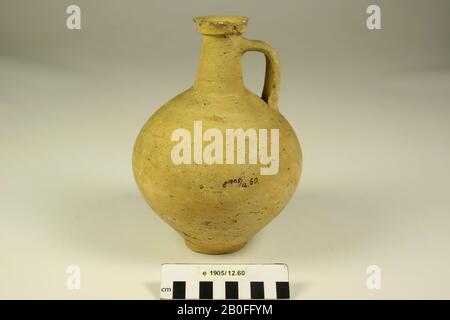 Periodo romano olandese, brocca, terracotta, h, 20,2 cm, diam, 15 cm, romano, Olanda, Gelderland, Nijmegen, Nijmegen Foto Stock