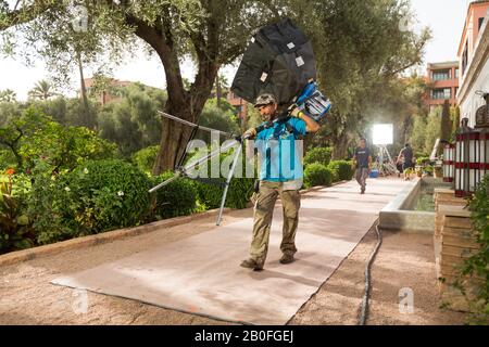 Les Nouvelles Aventures D'Aladin Anno : 2015 Francia / Belgio Direttore : Arthur Benzaquen Shooting Picture Foto Stock