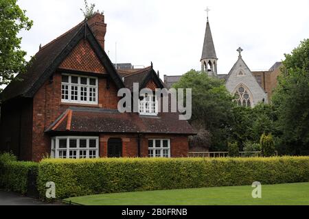 St. Stephen'S Green Park, Dublino Irlanda Foto Stock