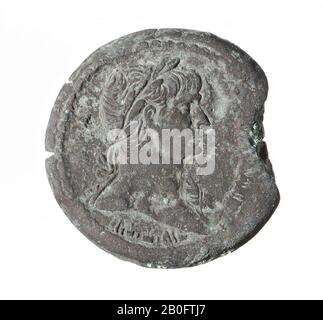 Moneta, aes-33, Trajan, Vz: Trajanuskop r., Aegis, AUT TR [AIAN Foto Stock