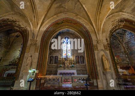 Cappella laterale di Sainte-Pierre, Avignone, Provenza Foto Stock