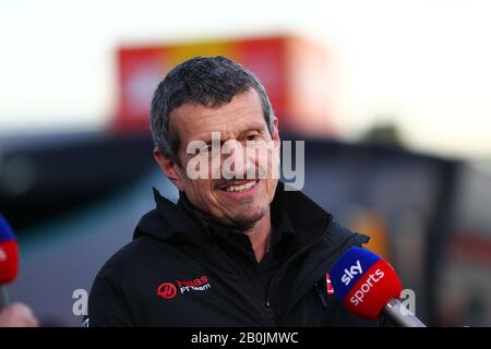 Barcellona, Spagna. 01st marzo 2019. Gunther Steiner; Team Principal Haas F1 Team. Formula 1 World Championship 2020, Winter testing Days 1 2020 Barcelona, 19-21 febbraio 2020. Credit: Agenzia Indipendente Foto/Alamy Live News Foto Stock