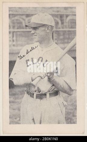 Geo. Sisler da carte Baseball strip (W575-2), ca. 1921–22, fotolitografia commerciale, foglio: 3 3/8 × 2 1/8 in. (8,6 × 5,4 cm Foto Stock