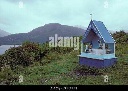 COSÌ. CILE, PUERTO EDEN, CAPPELLA LOCALE Foto Stock