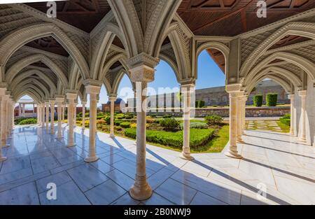 Il castello di Rabati landmark di Akhaltsikhe Samtskhe Javakheti regione della Georgia orientale Foto Stock