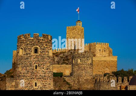 Il castello di Rabati landmark di Akhaltsikhe Samtskhe Javakheti regione della Georgia orientale Foto Stock