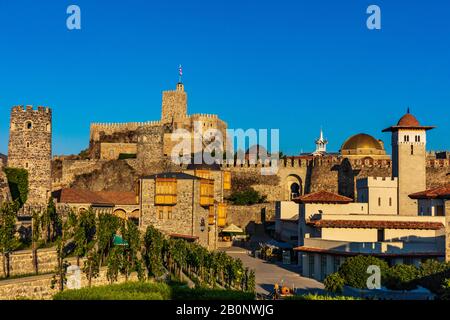 Vitigno di Castello Rabati landmark di Akhaltsikhe Samtskhe Javakheti regione della Georgia orientale Foto Stock