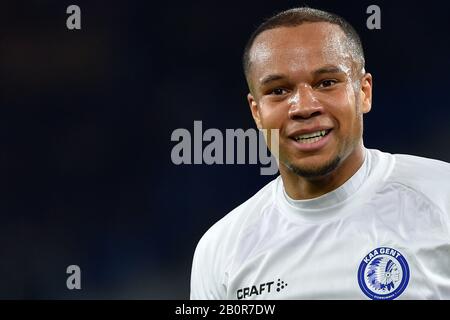 Roma, Italia. 21st Feb, 2020. Europa League Round Of 32 Rome / Kaa Gent, Roma (Italia) Febbraio 20th 2020 Vadis Odjidja Credit: Agenzia Fotografica Indipendente/Alamy Live News Foto Stock
