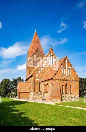 Edificio In Mattoni, Chiesa Di San Johannes, Resort Baltico Rerik, Mecklenburg-Pomerania Occidentale, Germania Foto Stock