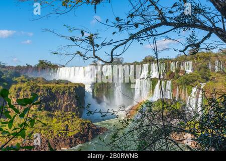 Cataratas de Iguazu Foto Stock